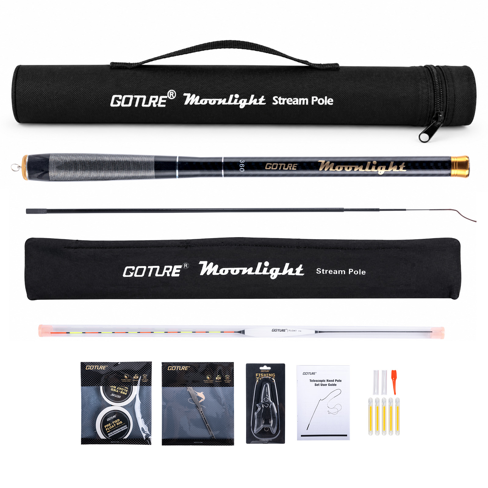 Fishing Equipment Bag - Goture – teleskopowa wędka do łowienia