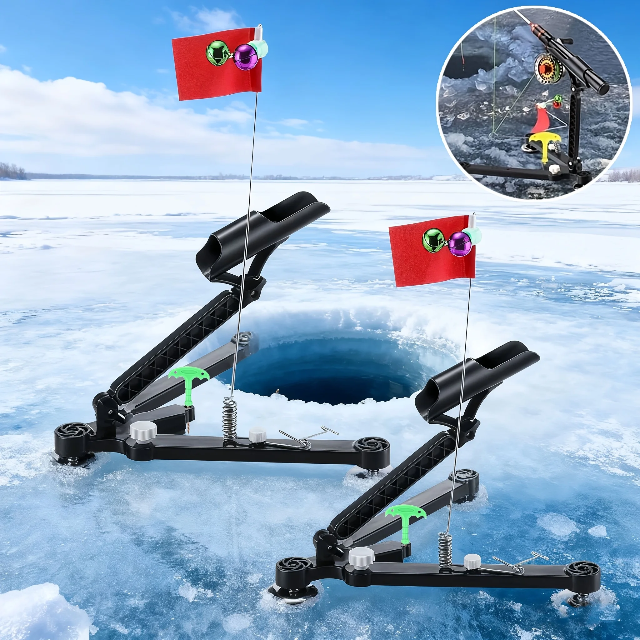1 zestaw: uchwyt na wędkę do ł – Ice Fishing Tip Up recenzja i cena